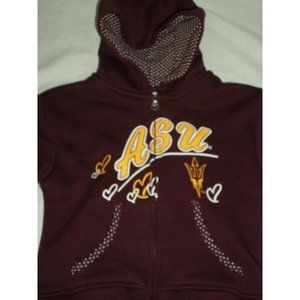 NCAA Toddler ASU Sun Devils Zippered Hooded Jacket